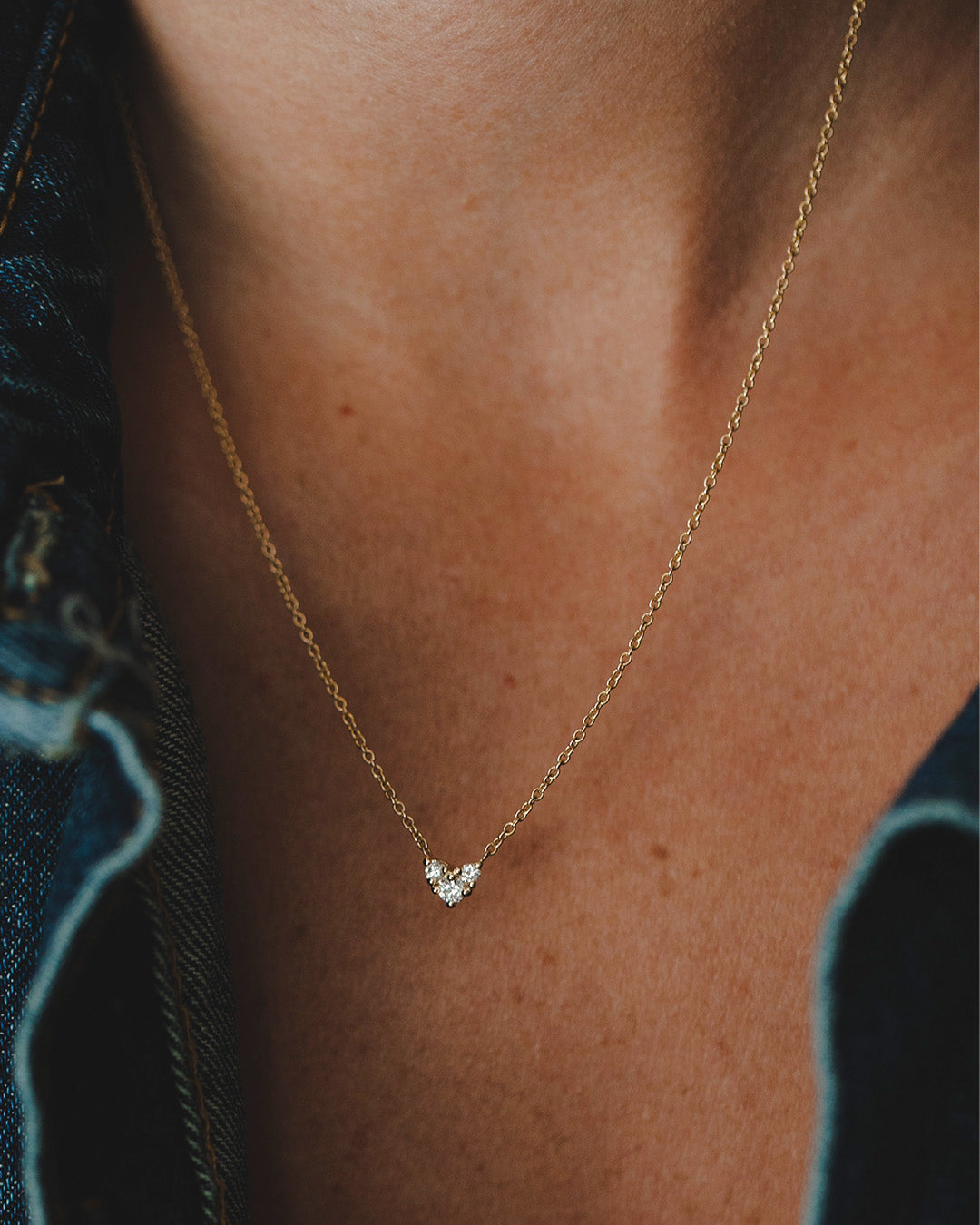 שרשרת טטיאנה יהלומים לבנים