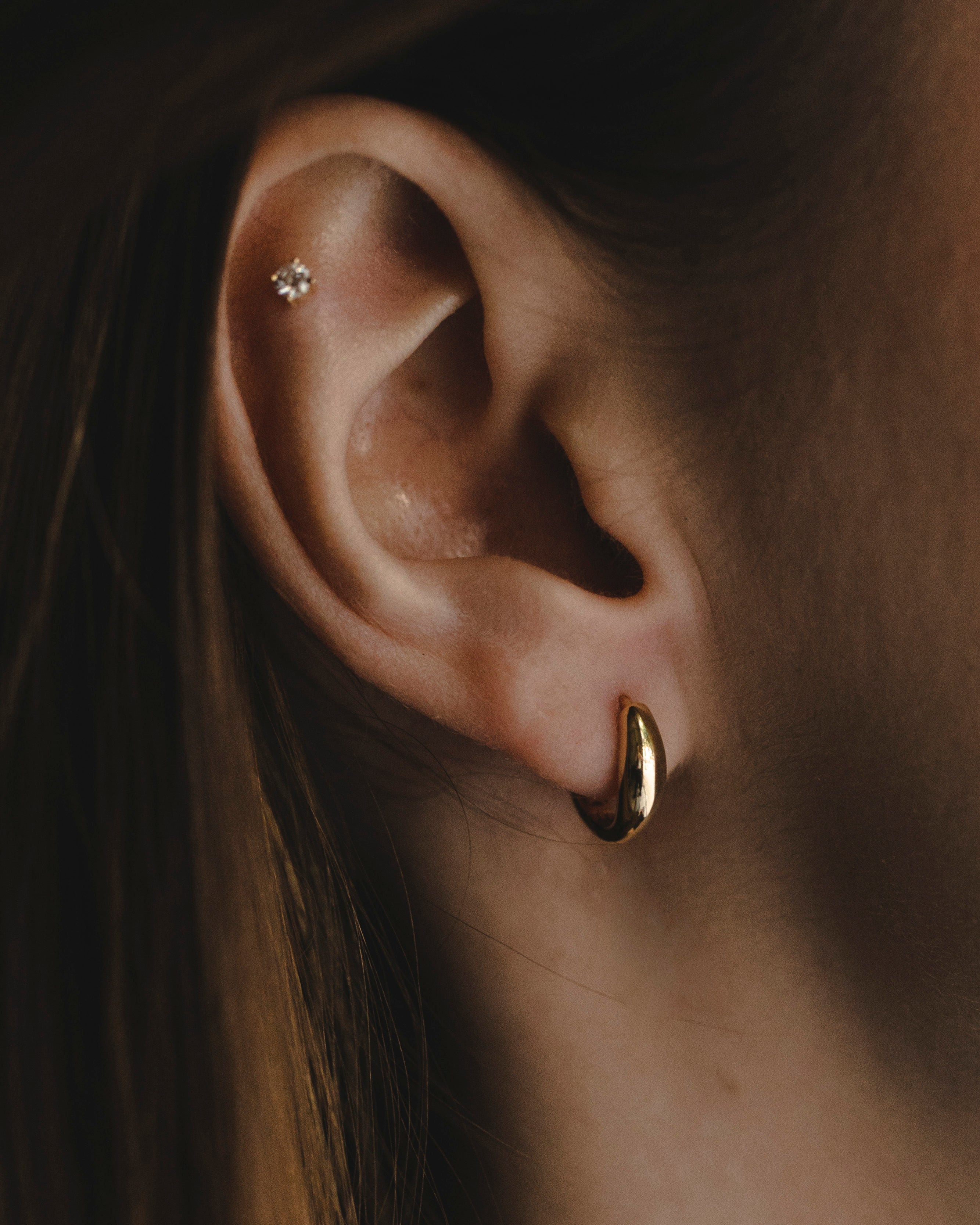 עגילי חישוק דניס