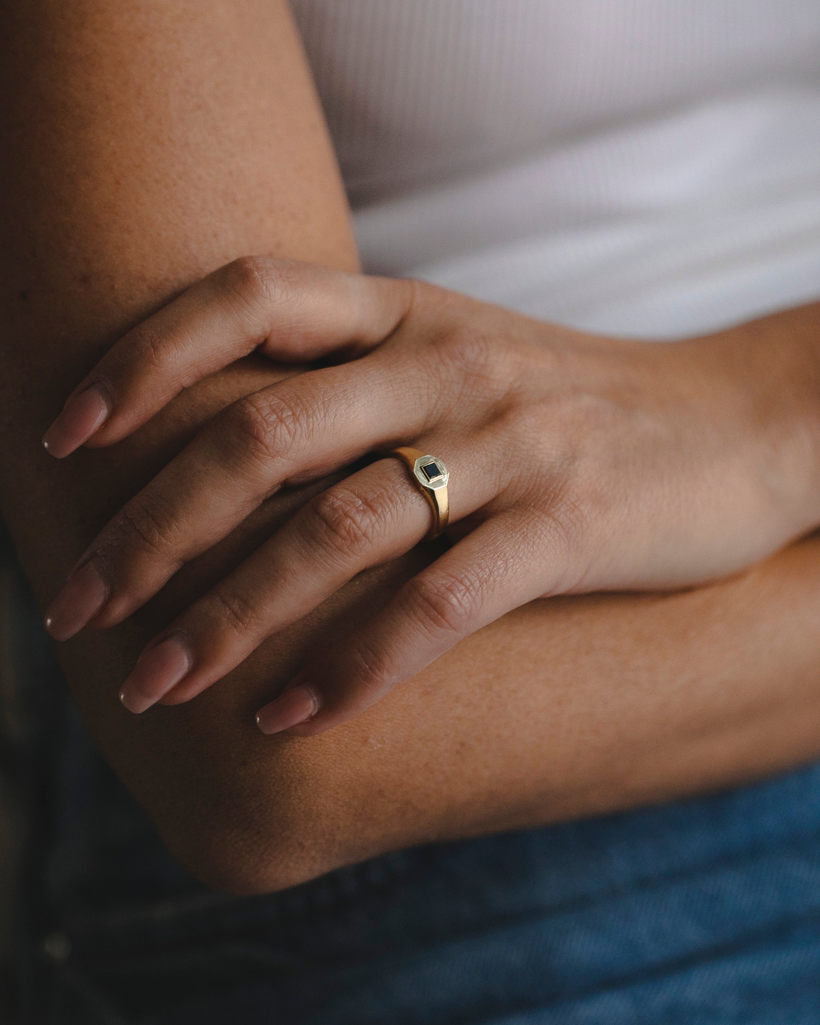 טבעת טיילור יהלום שחור