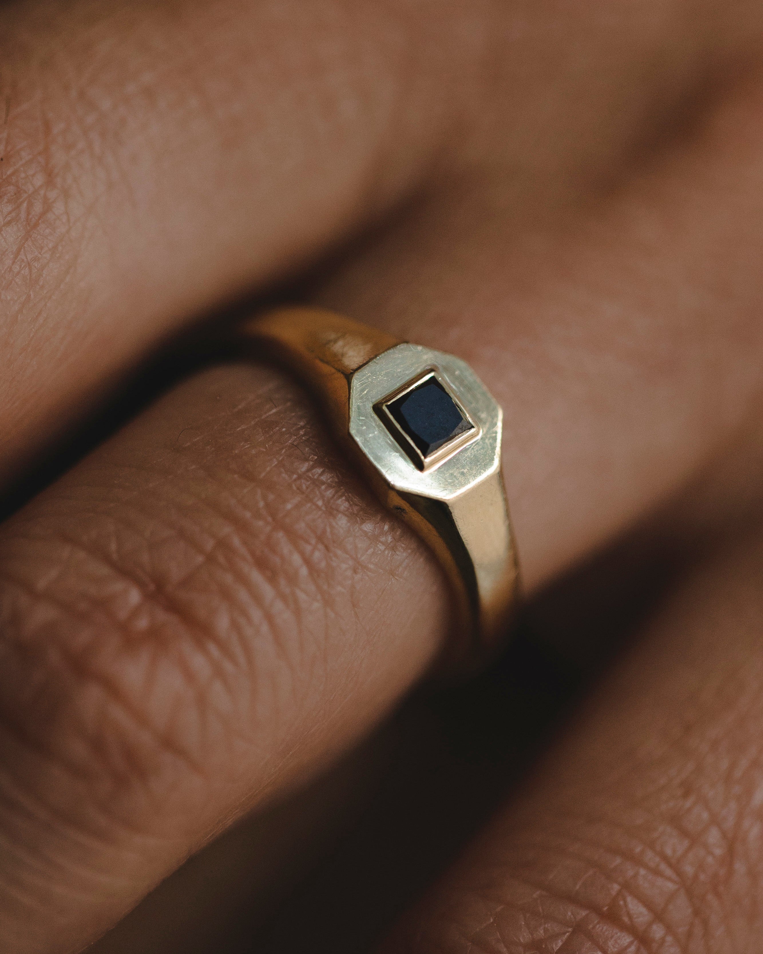 טבעת טיילור יהלום שחור