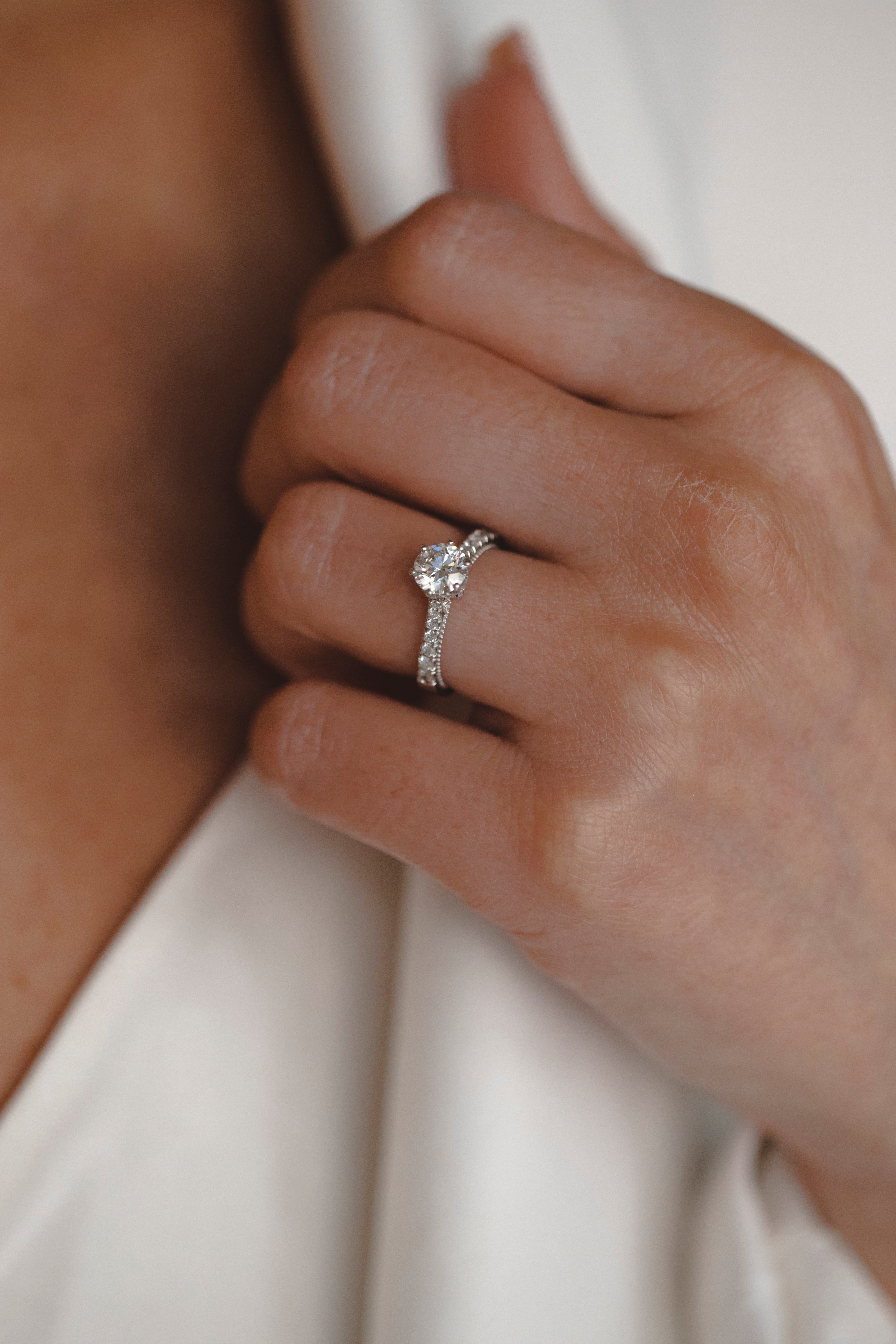 Pre-Loved טבעת יהלומים קיילי 1003