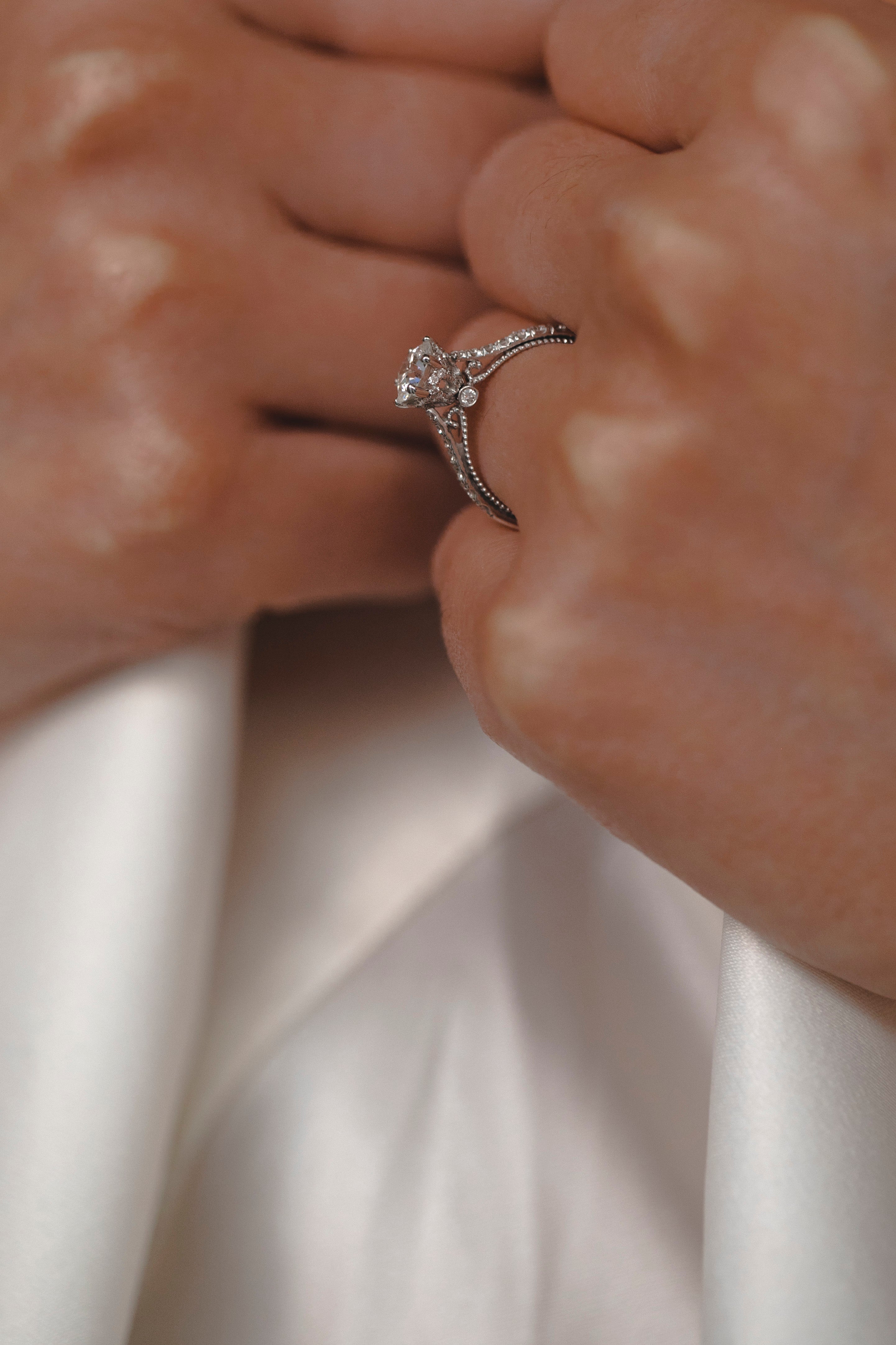 Pre-Loved טבעת יהלומים קיילי 1003