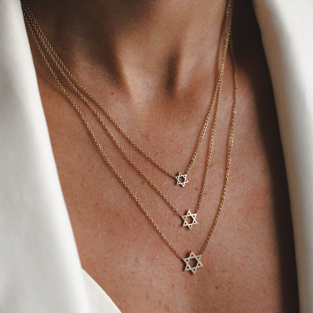 שרשרת מגן דוד קלאסית