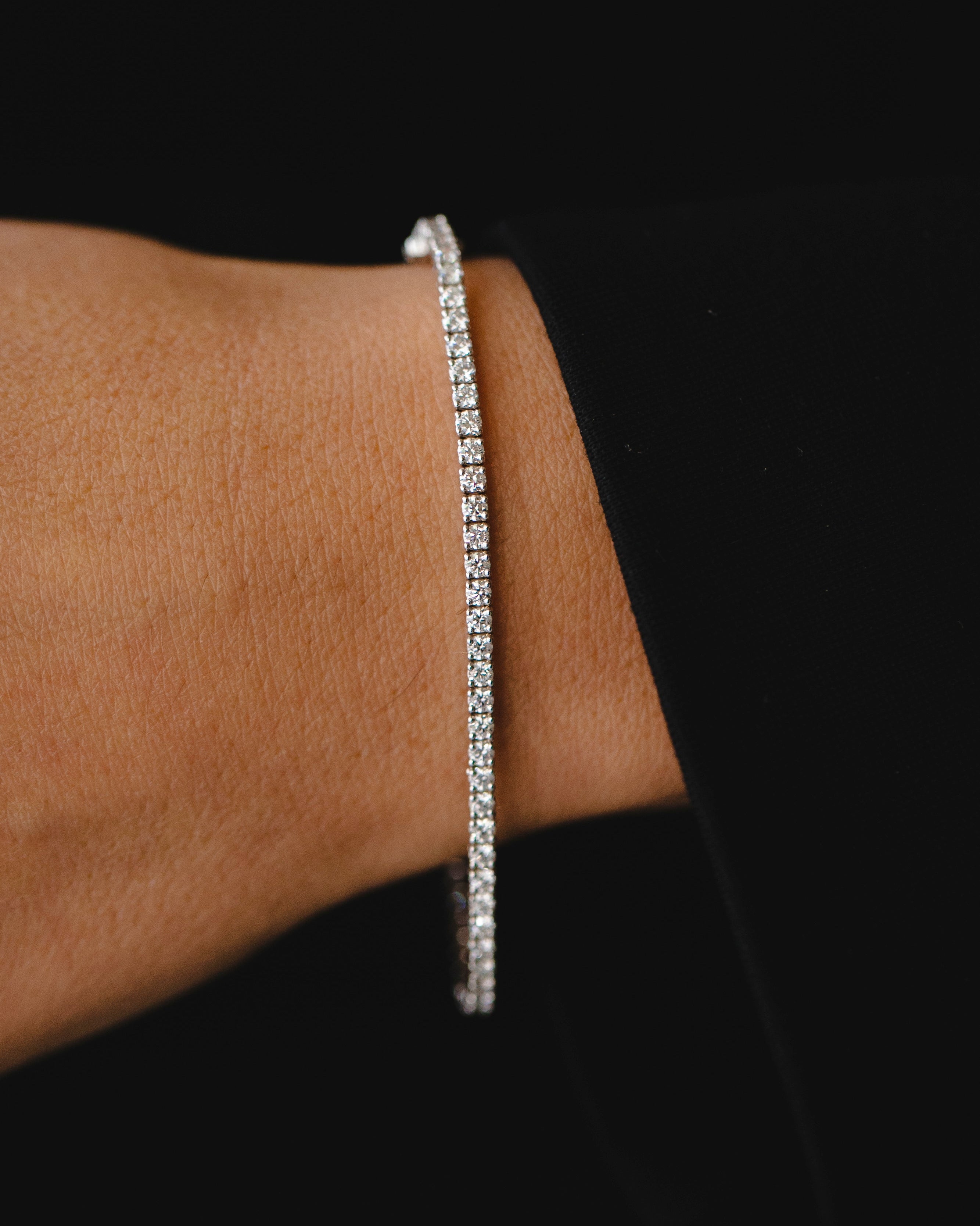 צמיד טניס יהלומים