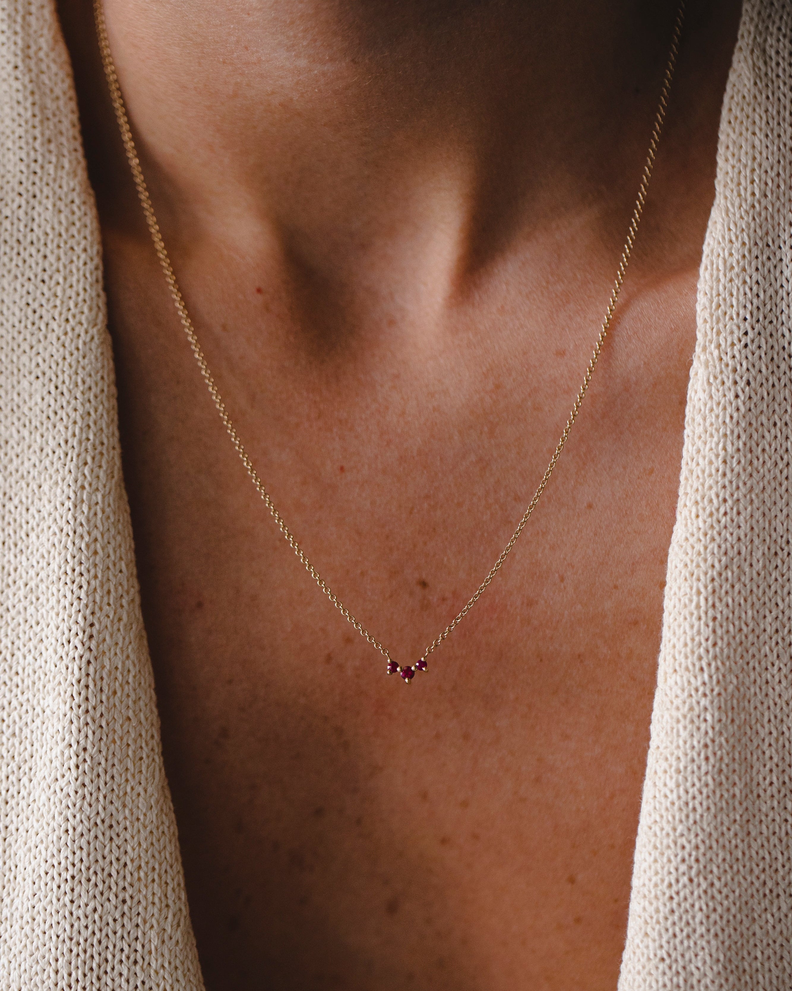 שרשרת פרידה רובי