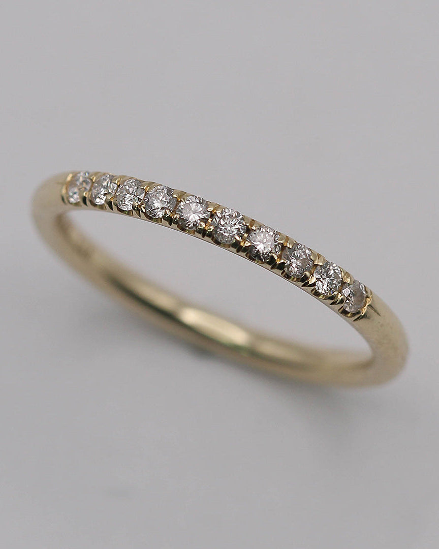 טבעת בוורלי 10 יהלומים