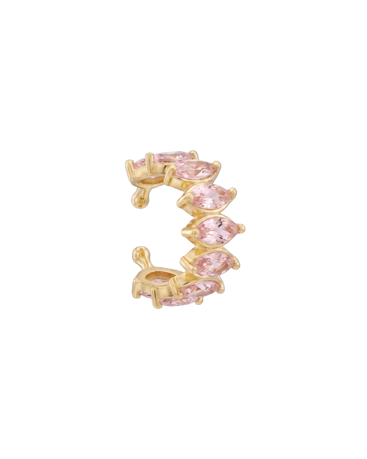 Ear Cuff - חבק אדל ספיר ורוד