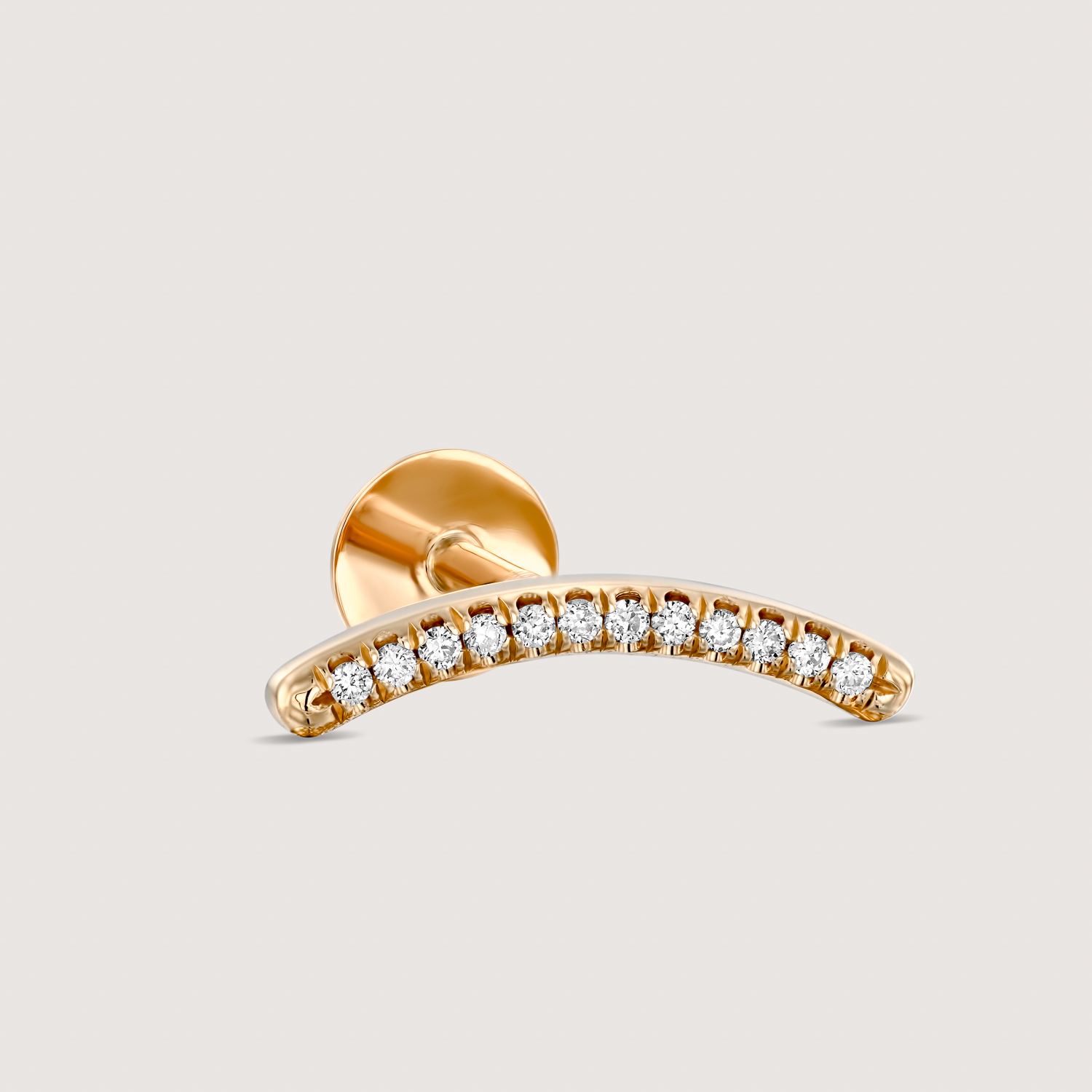 פירסינג 16 - יהלומים לבנים