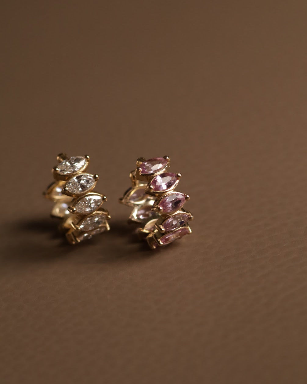Ear Cuff - חבק אדל ספיר ורוד