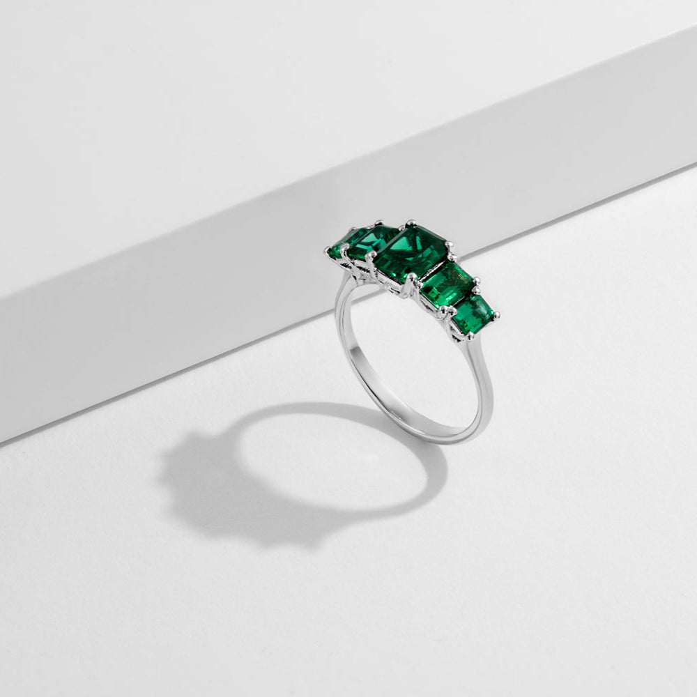 טבעת אלכסנדרינה אמרלדים