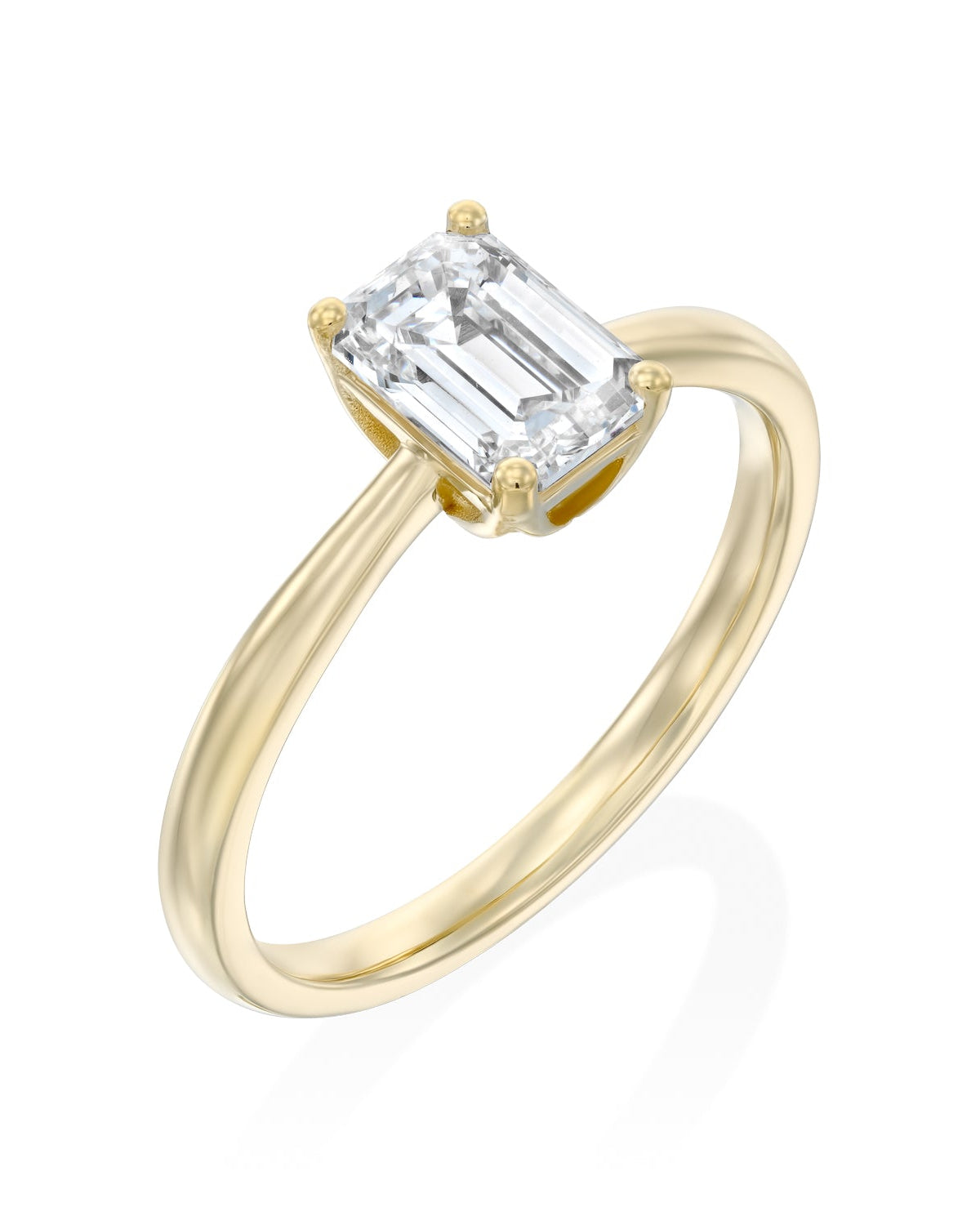 טבעת הפבורן יהלום מעבדה