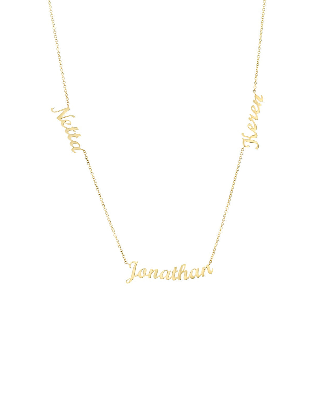 שרשרת 3 שמות באנגלית