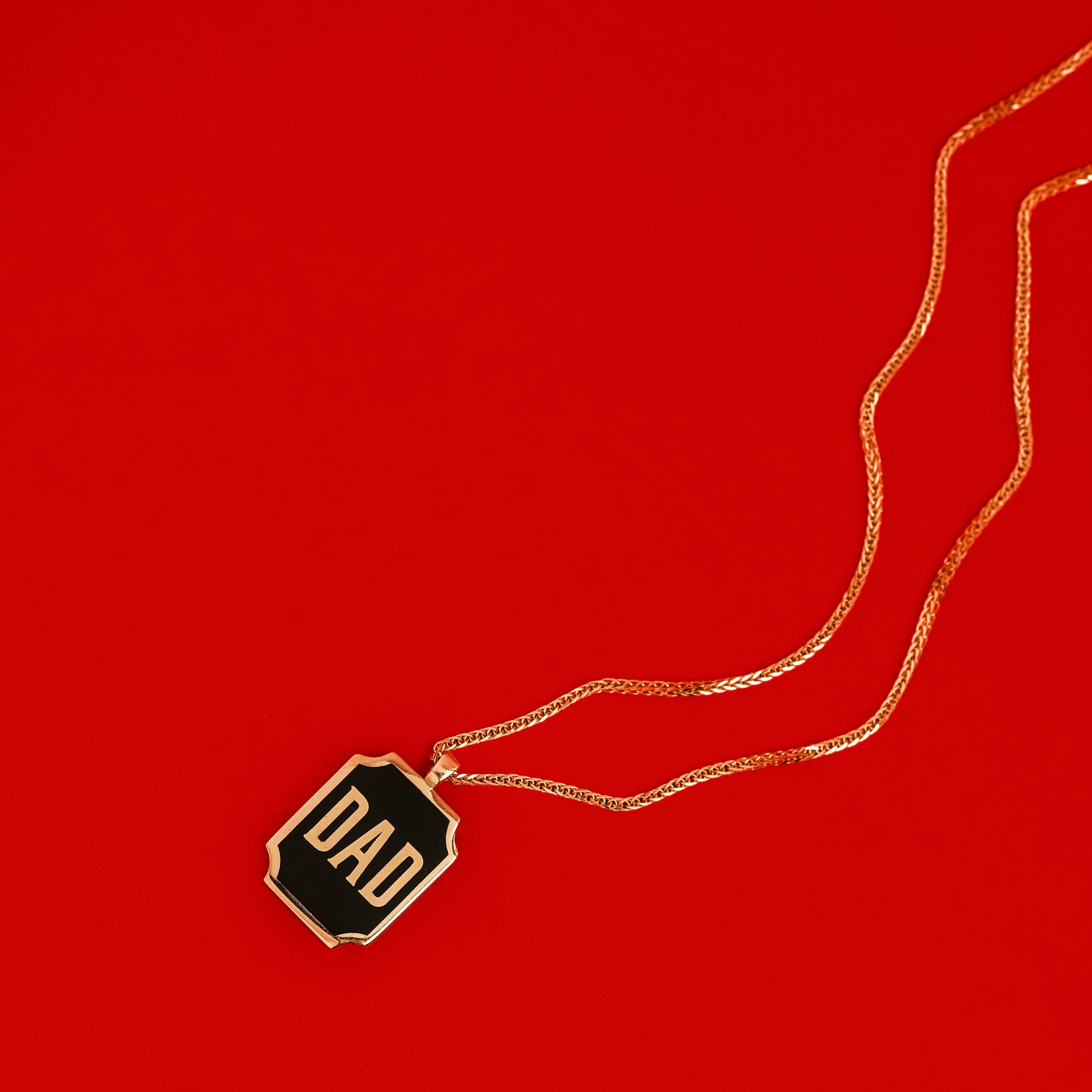 שרשרת DAD \ MOM