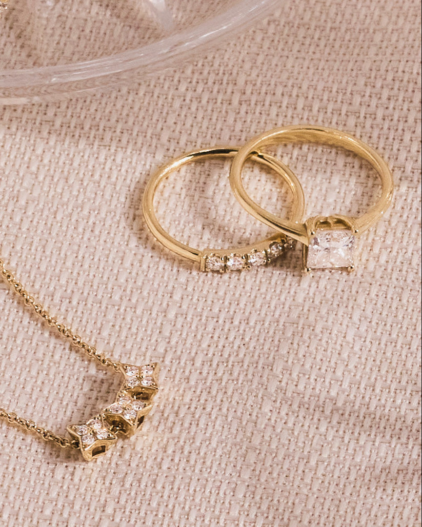 טבעת גארבו יהלום מעבדה