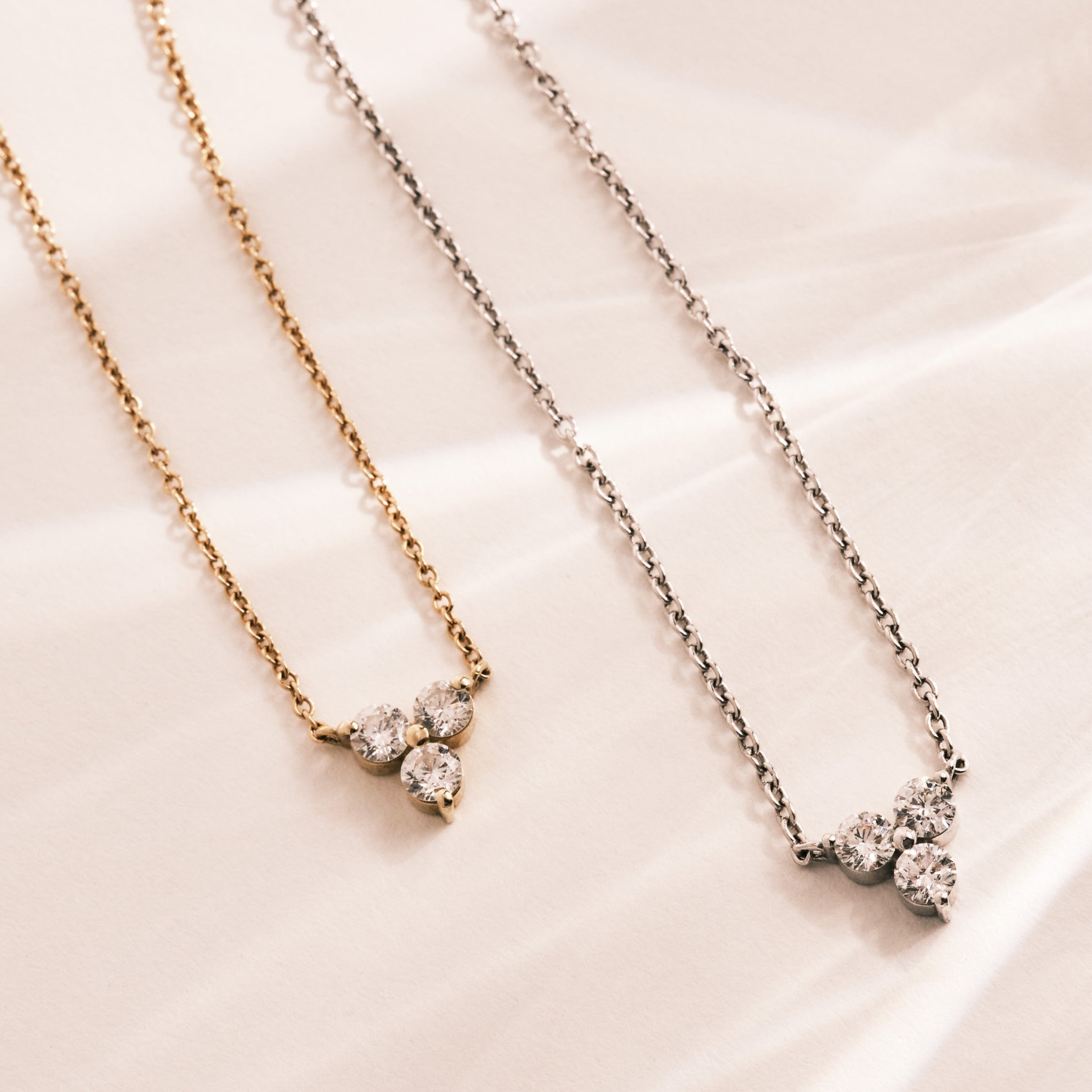 שרשרת גרייס יהלומים לבנים