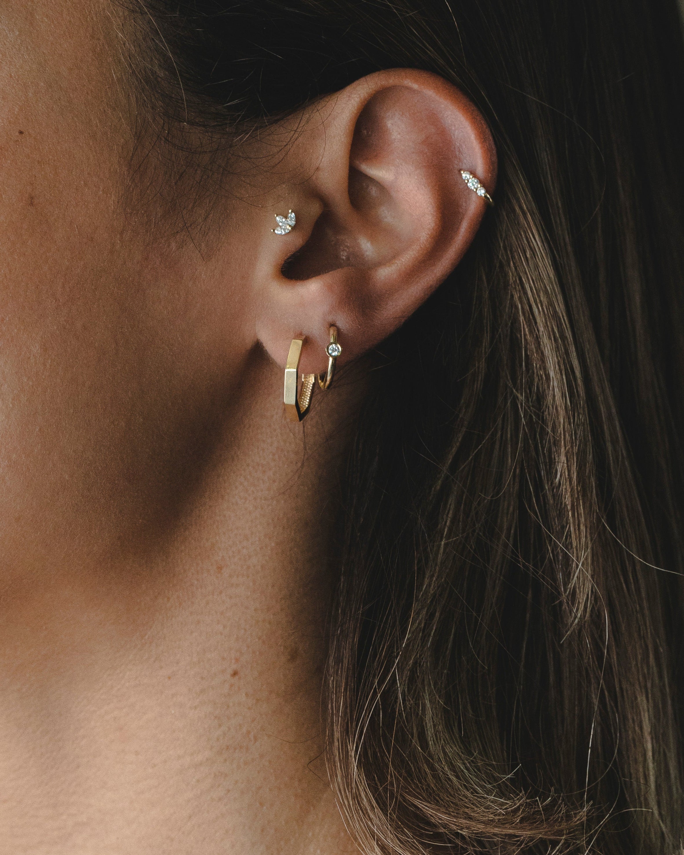 עגילי חישוק מרתה