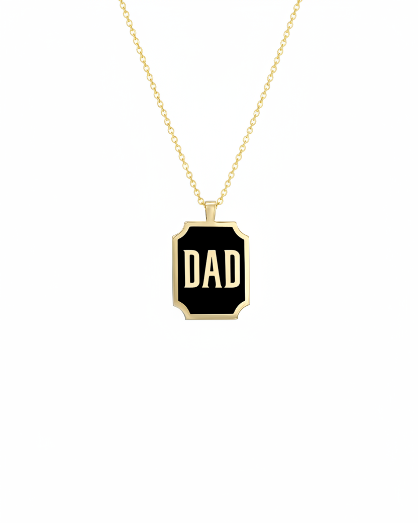 שרשרת DAD \ MOM