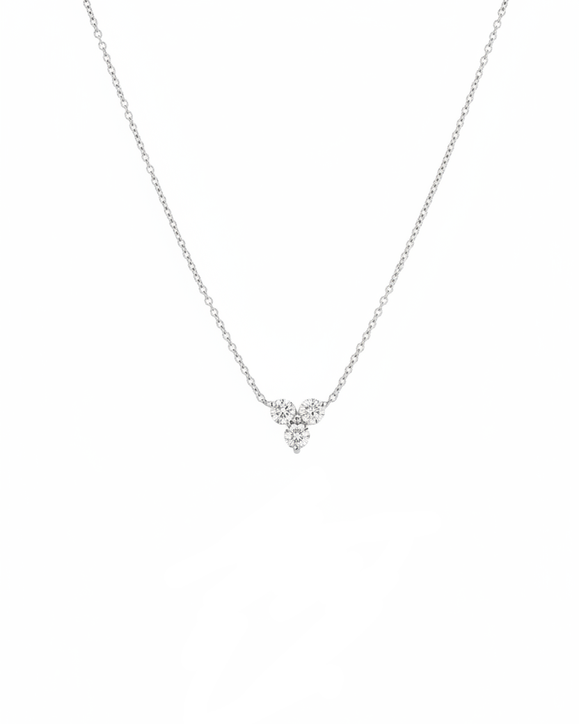 שרשרת גרייס יהלומים לבנים