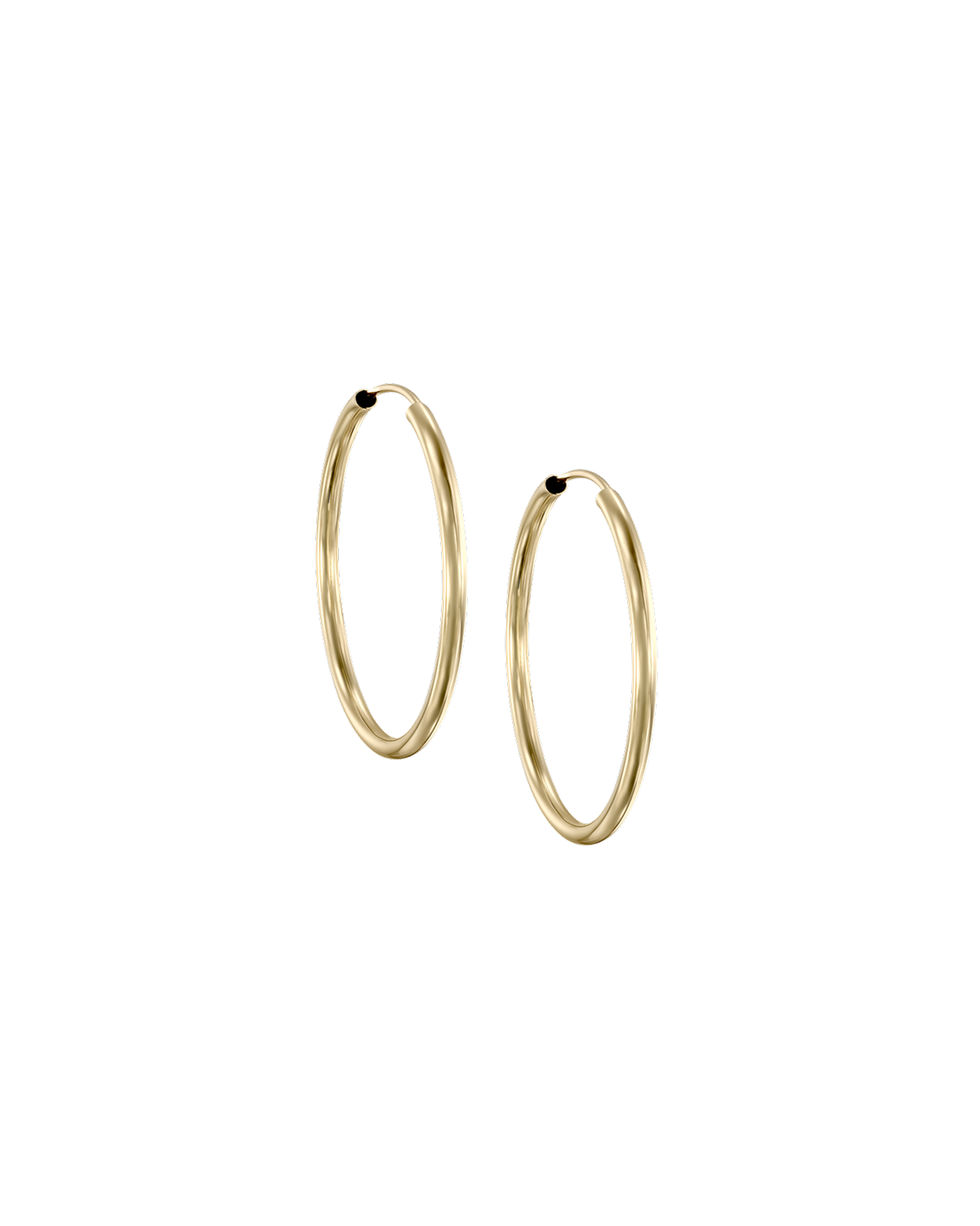 עגיל חישוק זהב - פלקסי