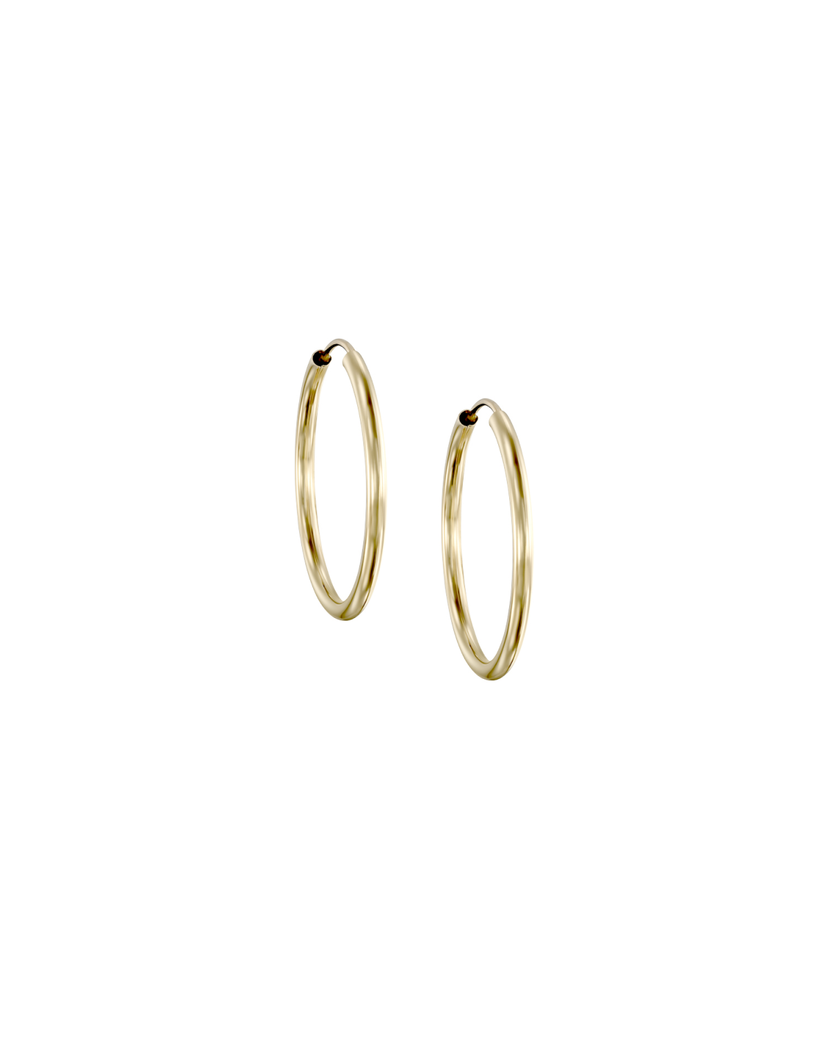 עגיל חישוק זהב - פלקסי