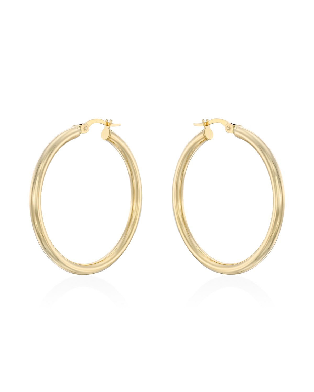 עגיל חישוק ברנדי 50 מ"מ