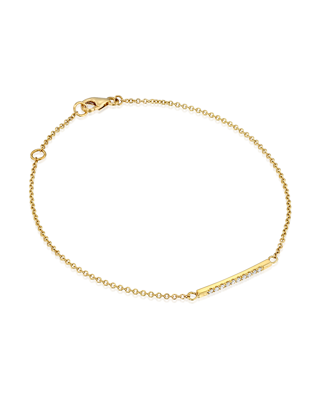 צמיד אנדריאה עם יהלומים לבנים