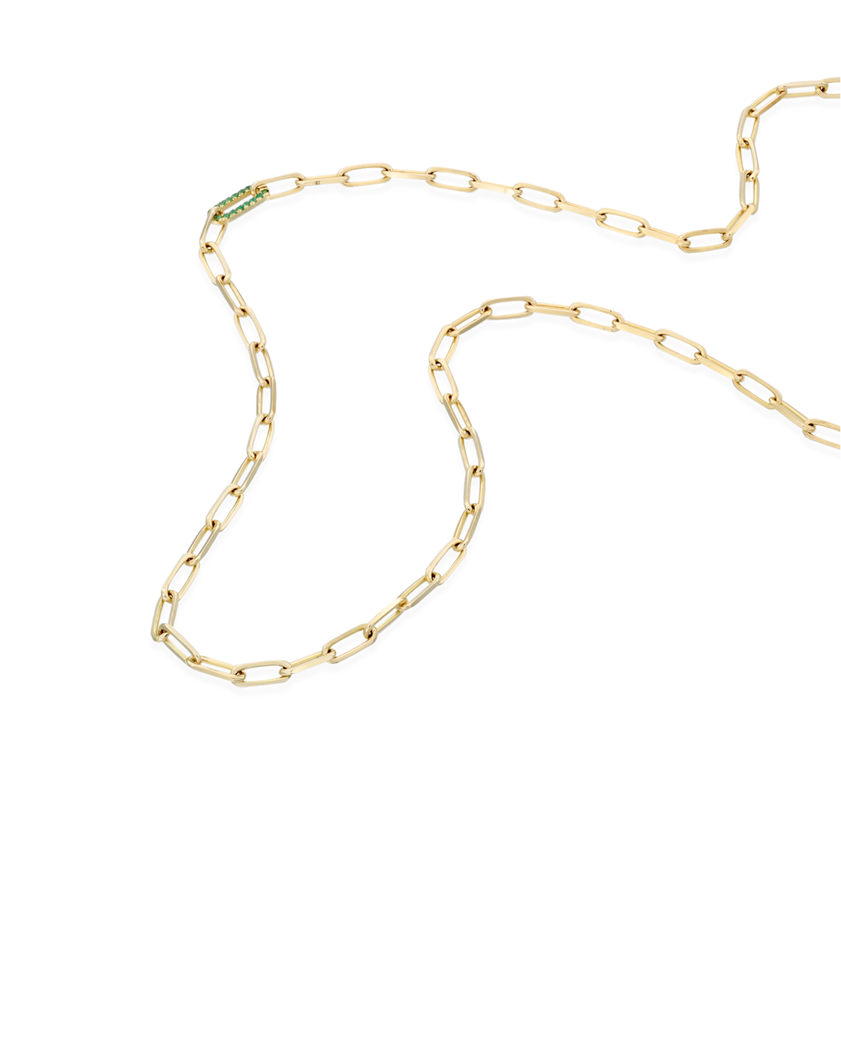 שרשרת סטייפלס אמרלד