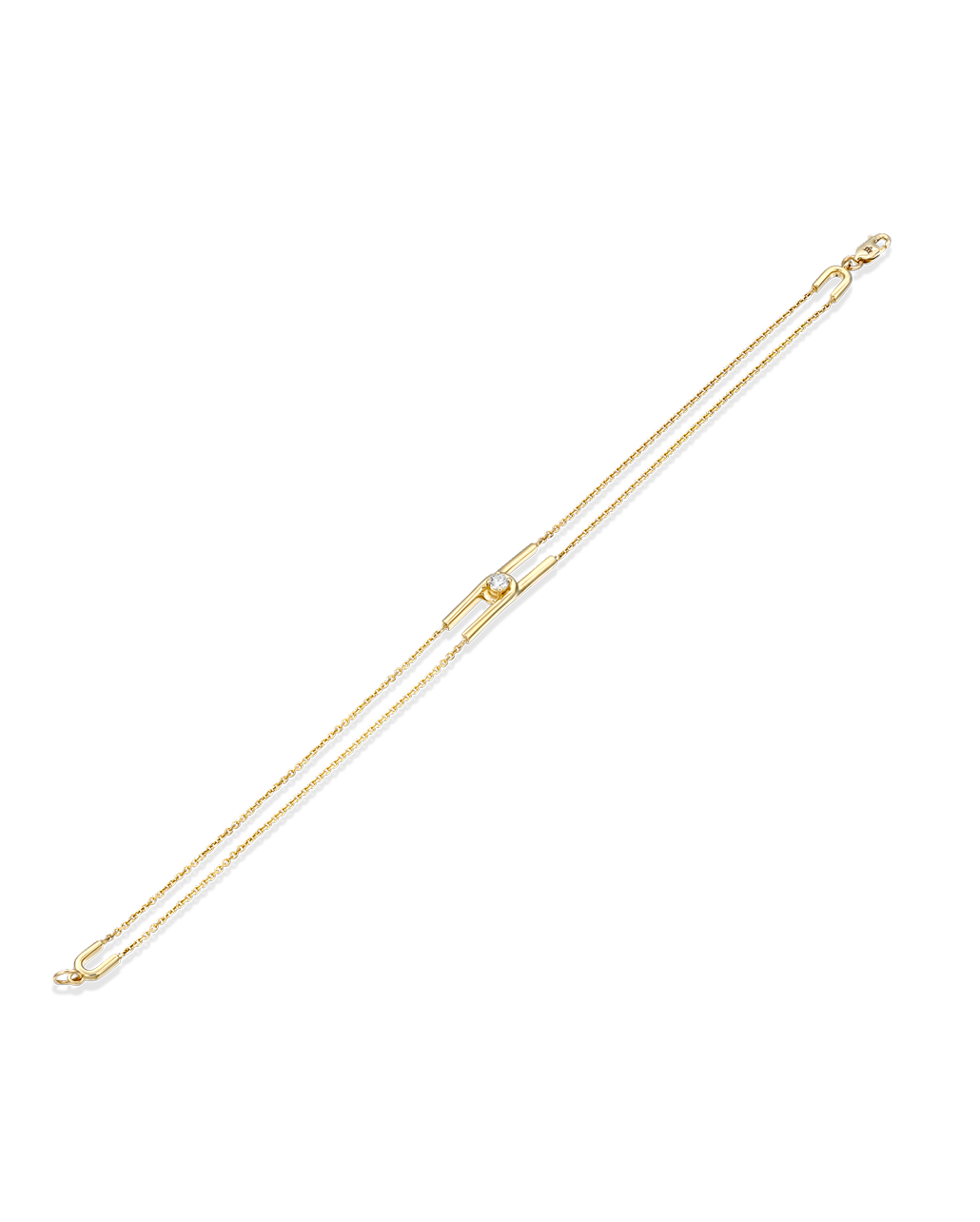 צמיד 09 - יהלום לבן