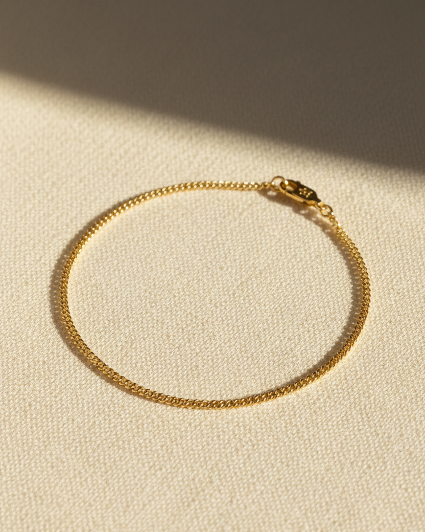 צמיד זהב מלאני