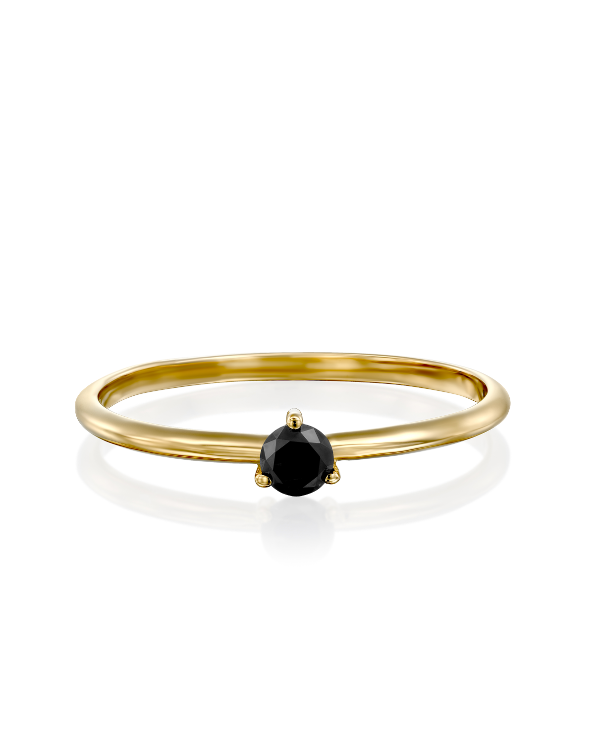 טבעת קאלו יהלום שחור