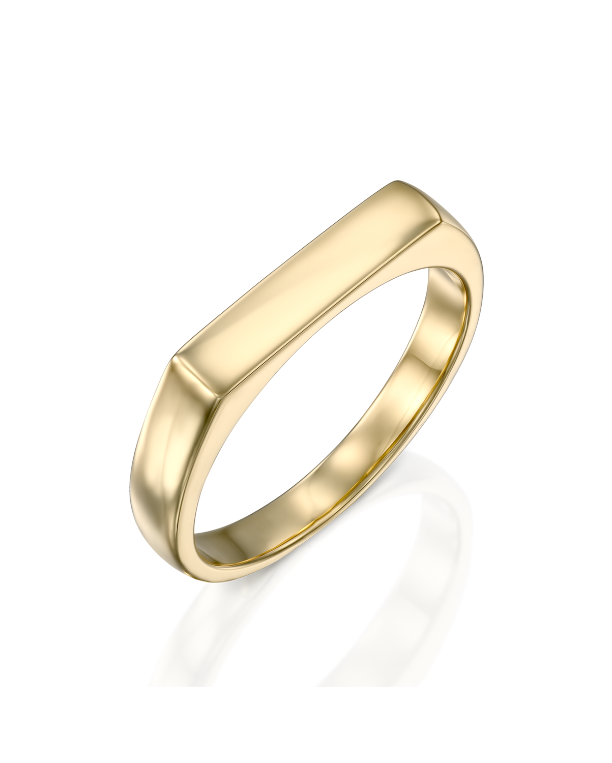 טבעת שרלוט חלקה