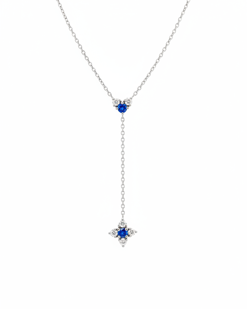 שרשרת אלכסנדרה עם ספירים