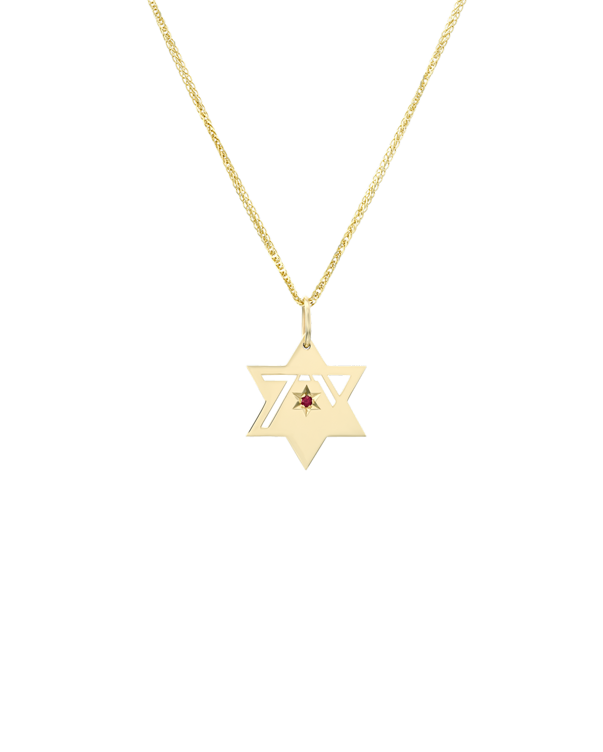 תליון הגבורה עם רובי