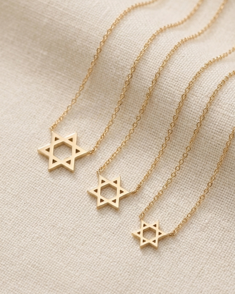 שרשרת מגן דוד קלאסית