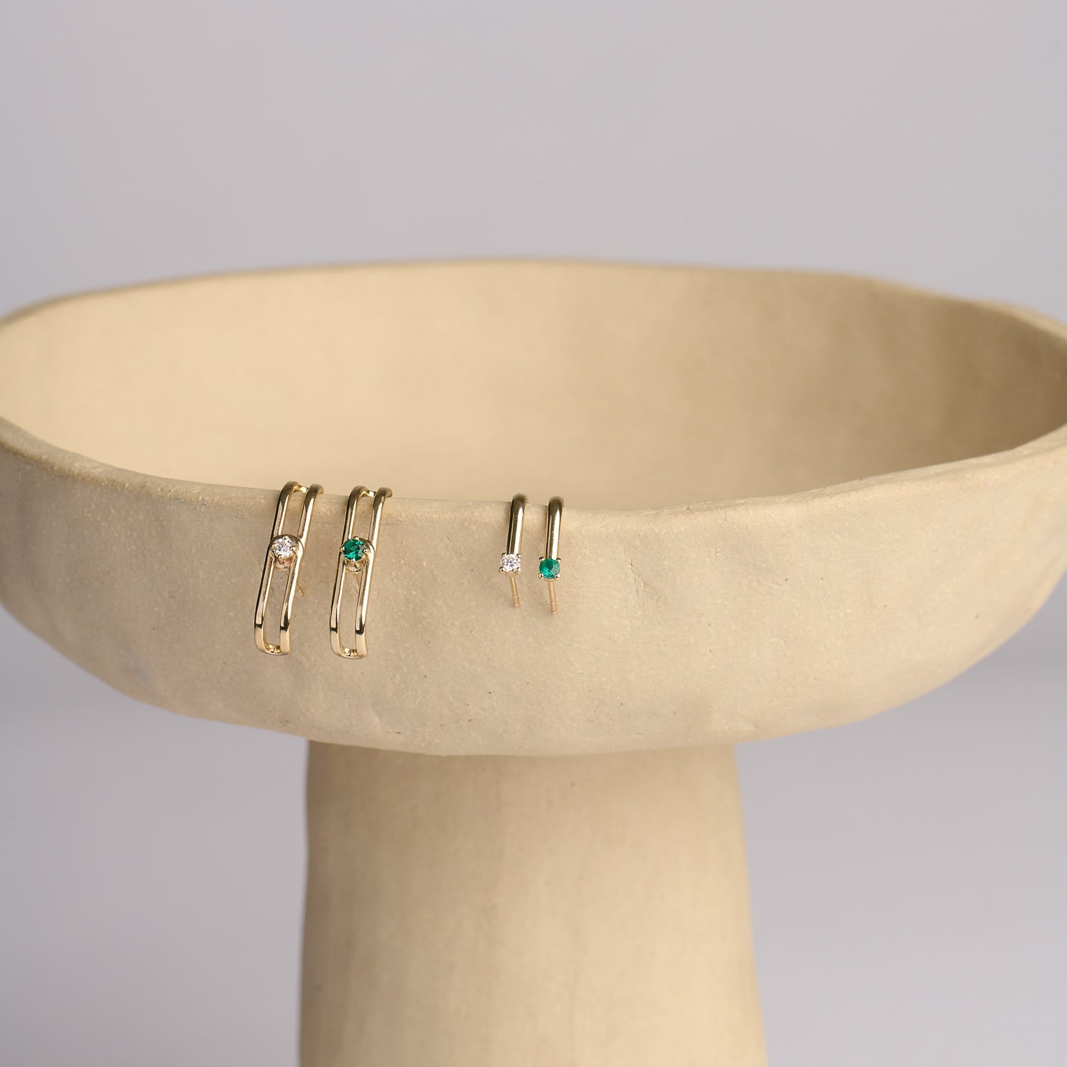 עגיל 14 - אמרלד