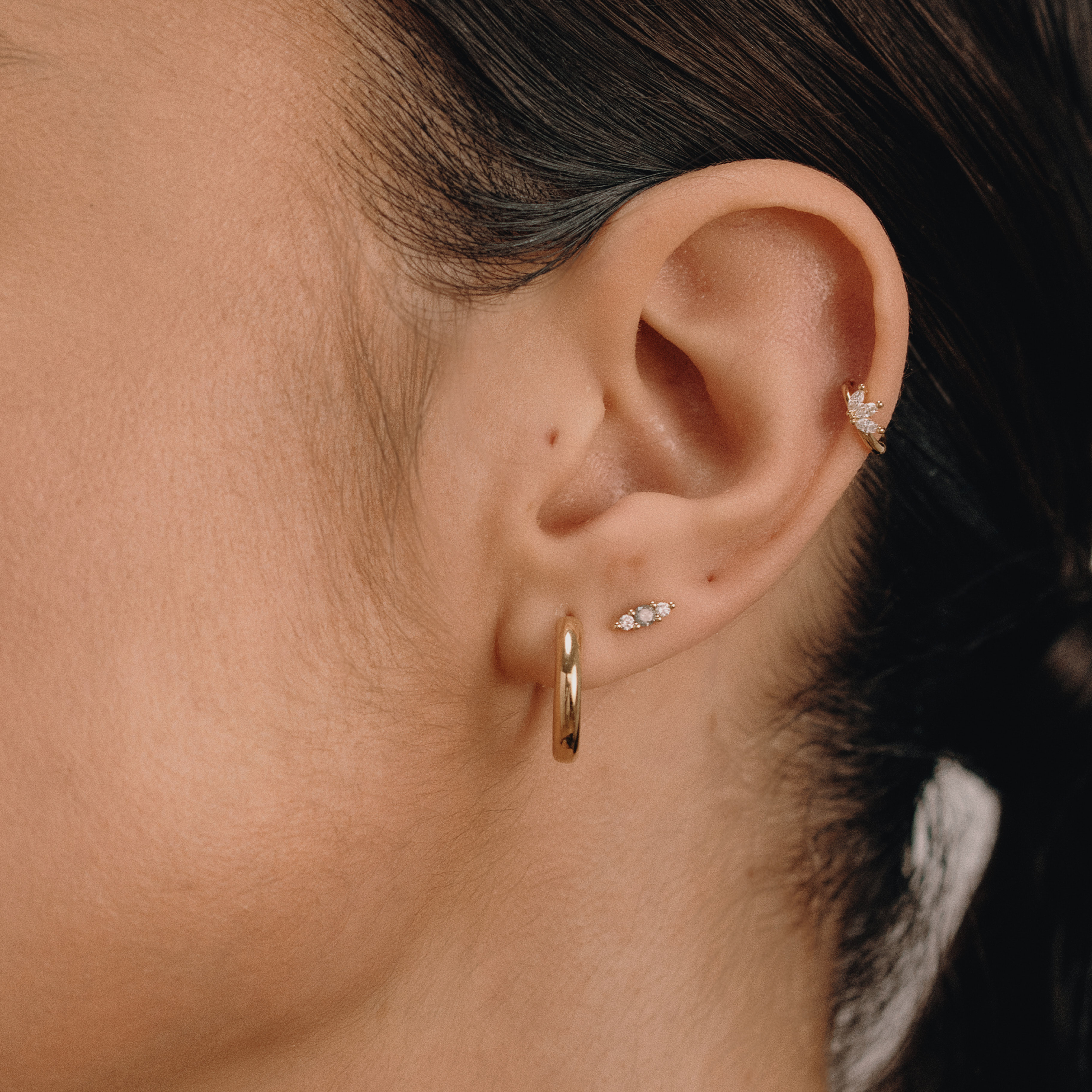 עגיל חישוק מיני פרנסואז