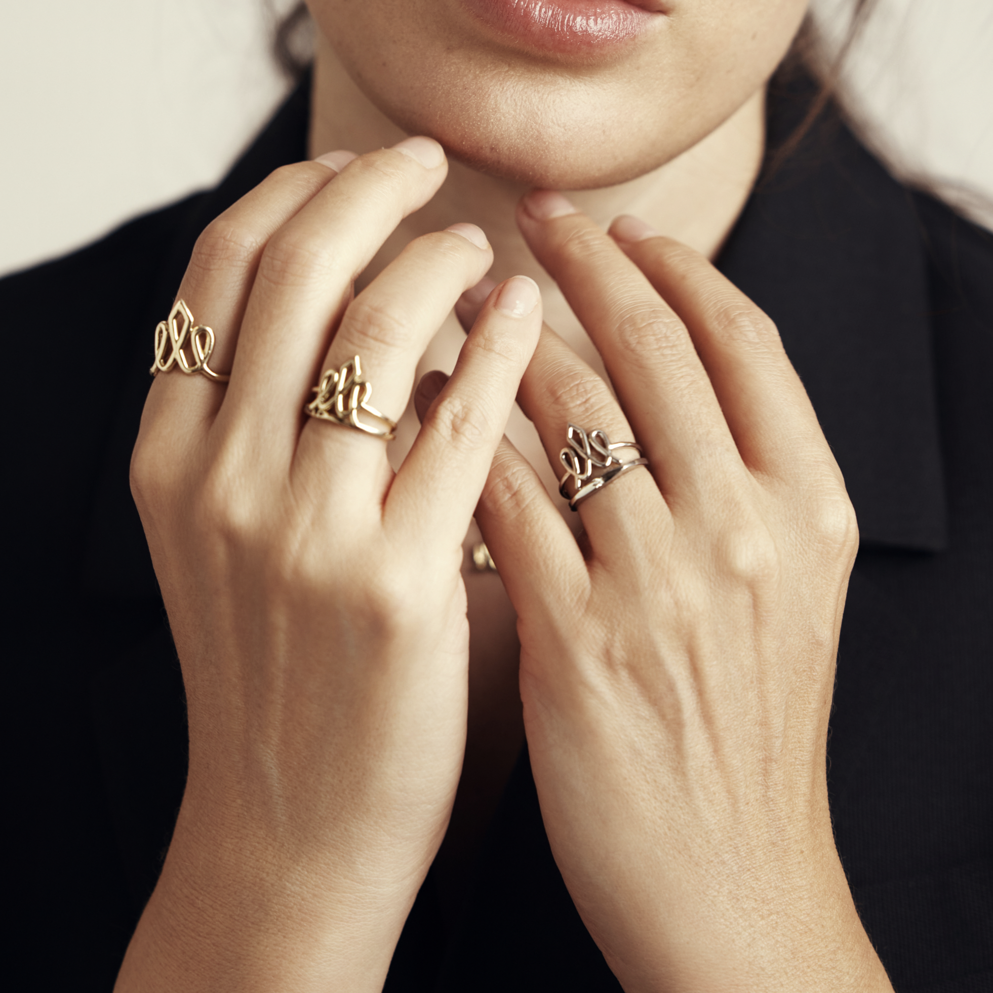 טבעת כתר גדול