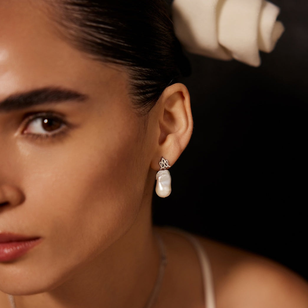 עגיל בארוק גדול