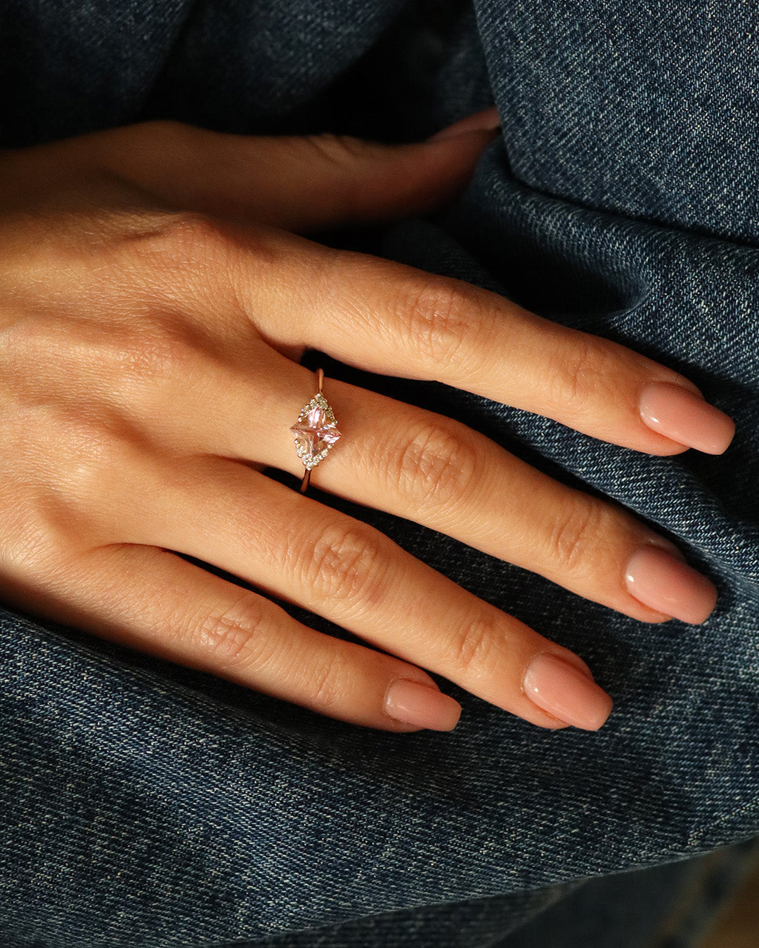 טבעת ג׳ולייט מורגנייט