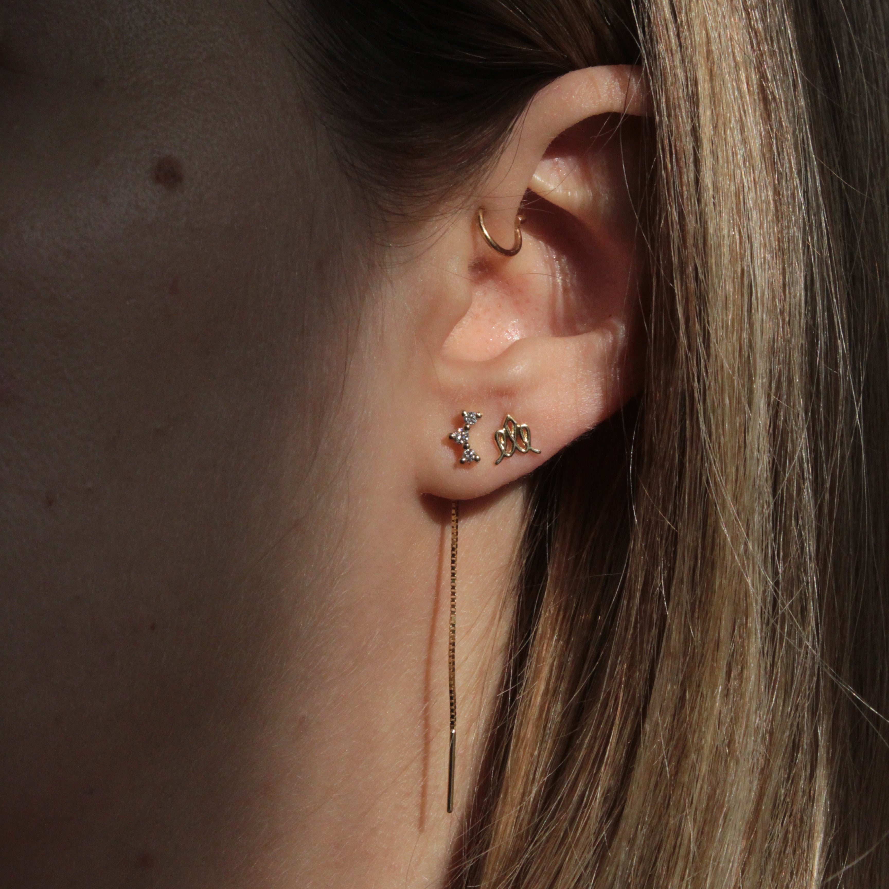 עגיל כתר קטן