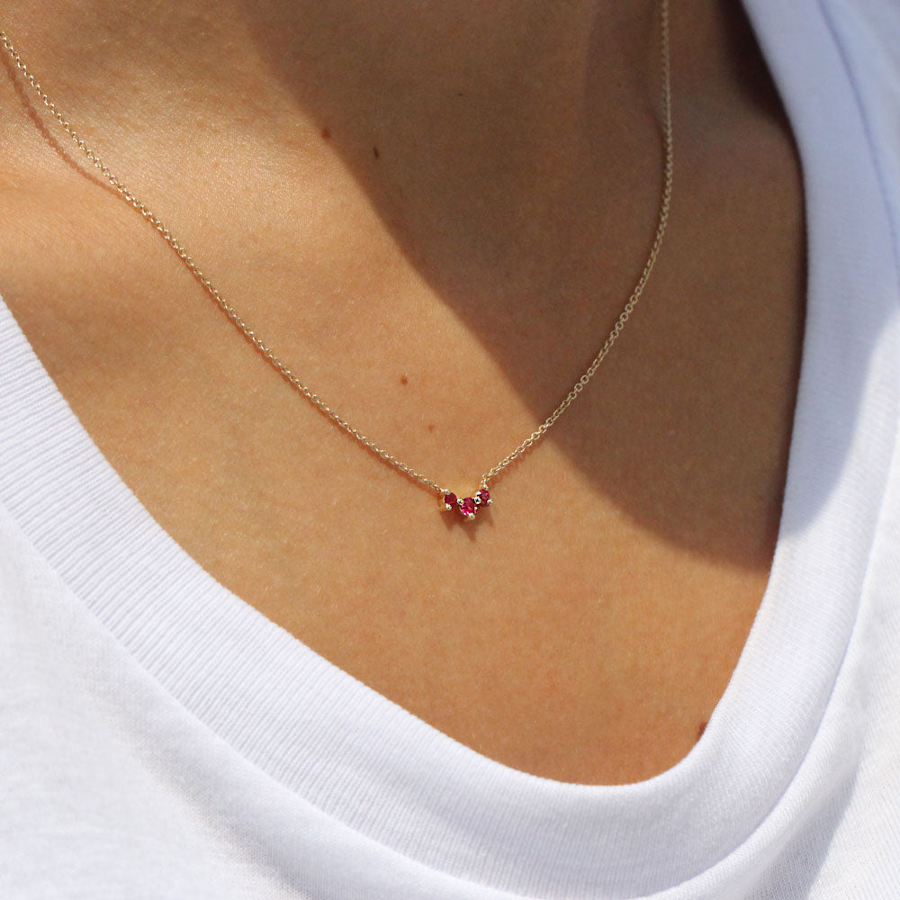 שרשרת פרידה רובי