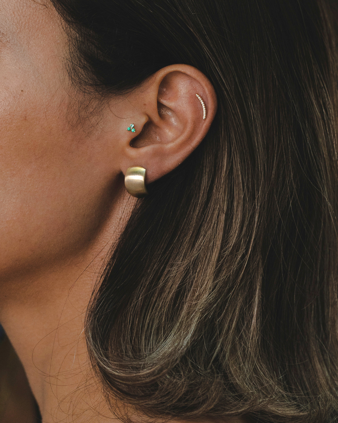 עגילי חישוק ג׳ני