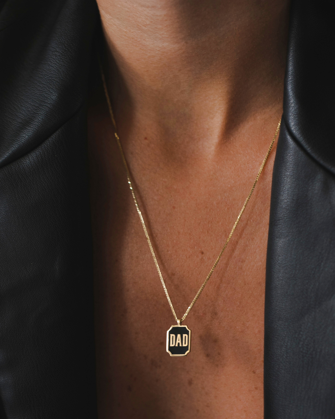 שרשרת DAD \ MOM