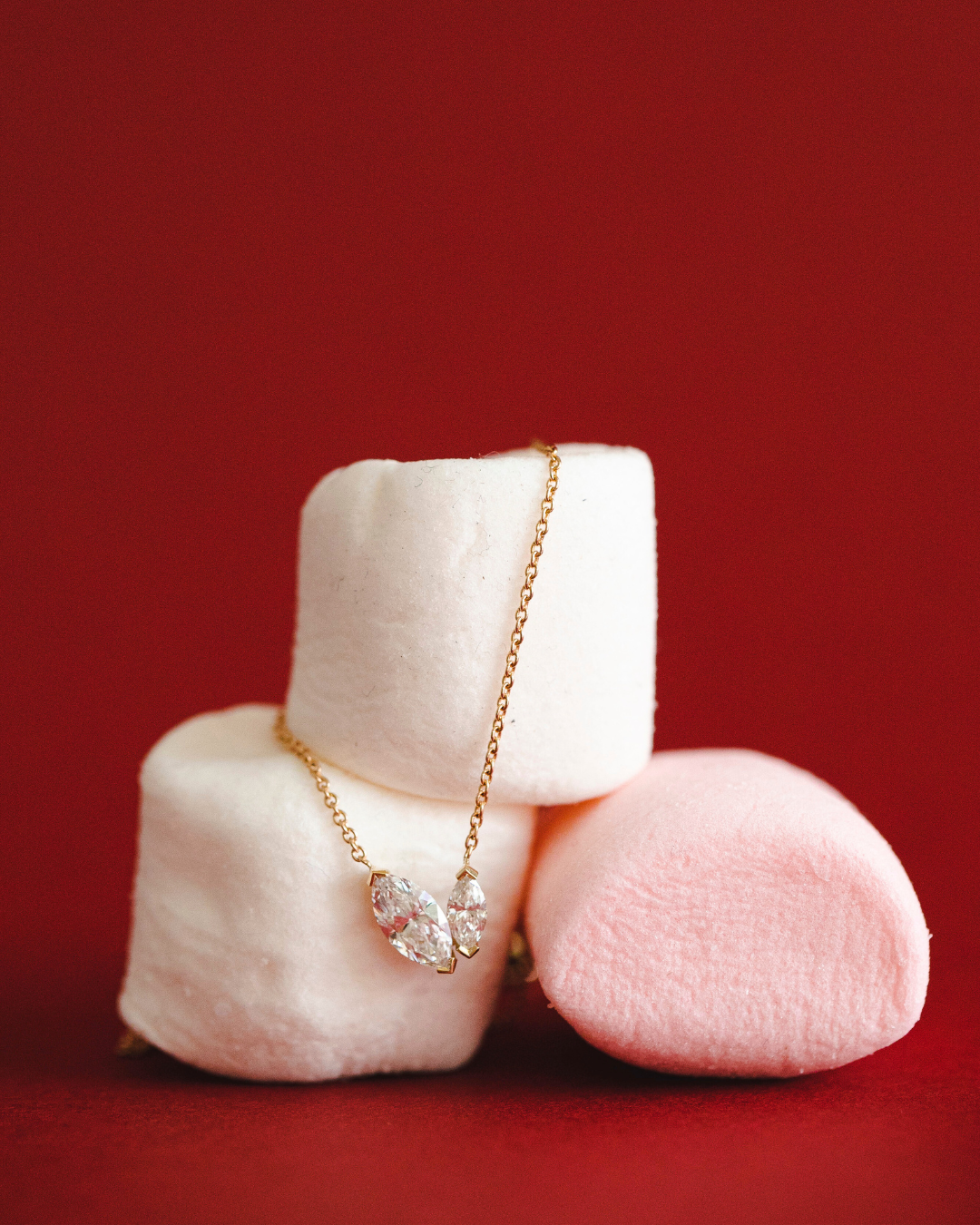 שרשרת מרקיזות יהלומי עבדה