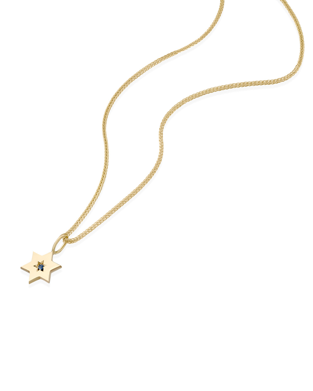 תליון מגן העוטף ספיר