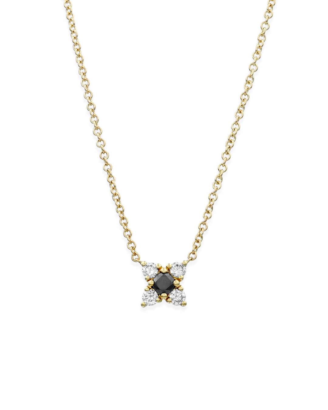 שרשרת ולנטינה שחור לבן