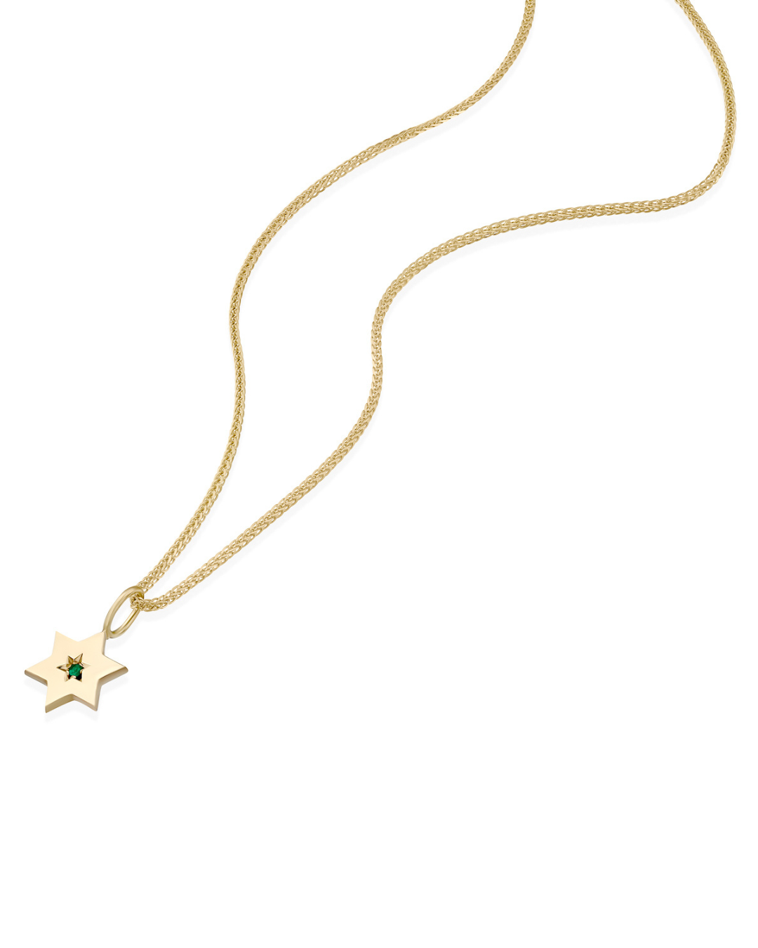 תליון מגן העוטף אמרלד