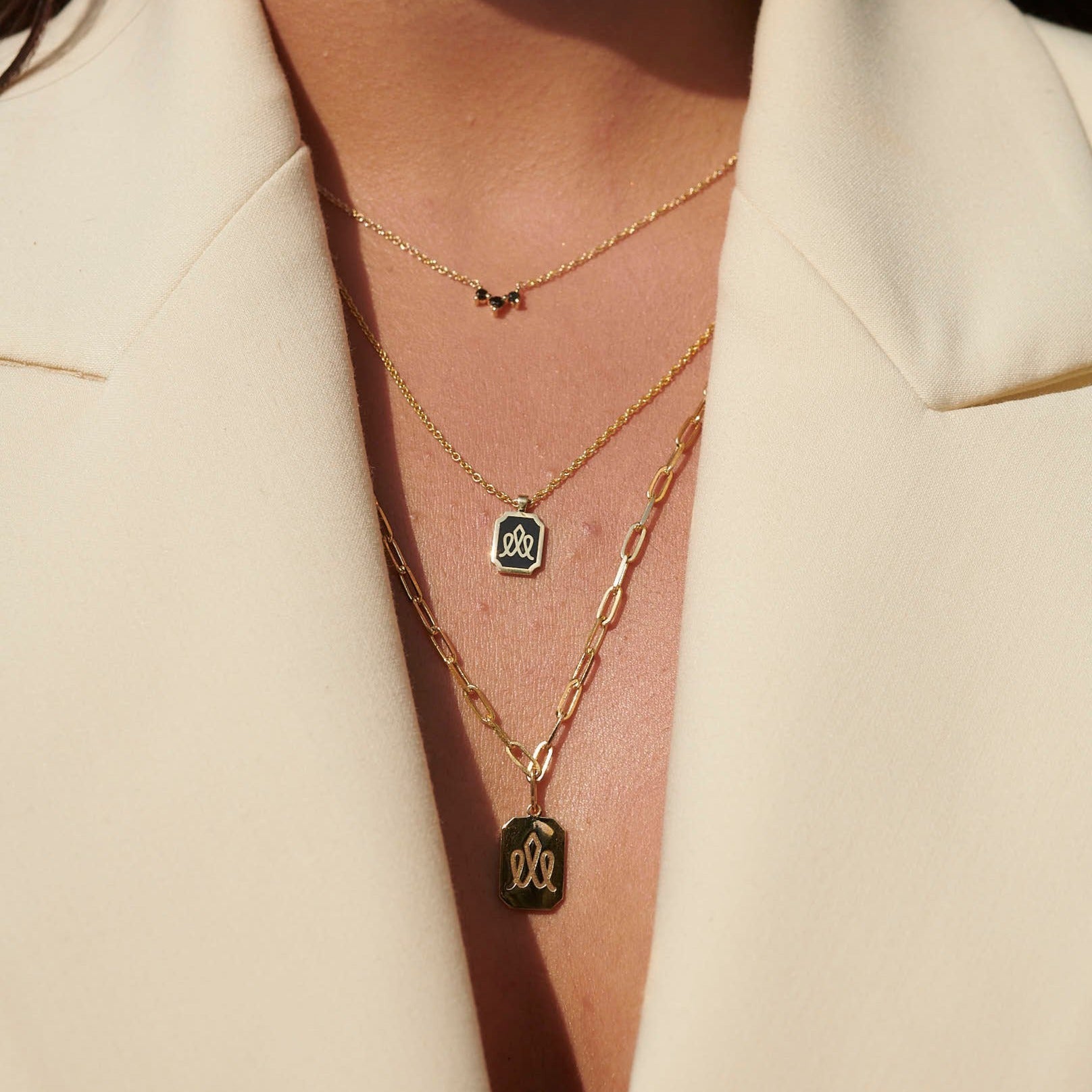 שרשרת אמייל כתר