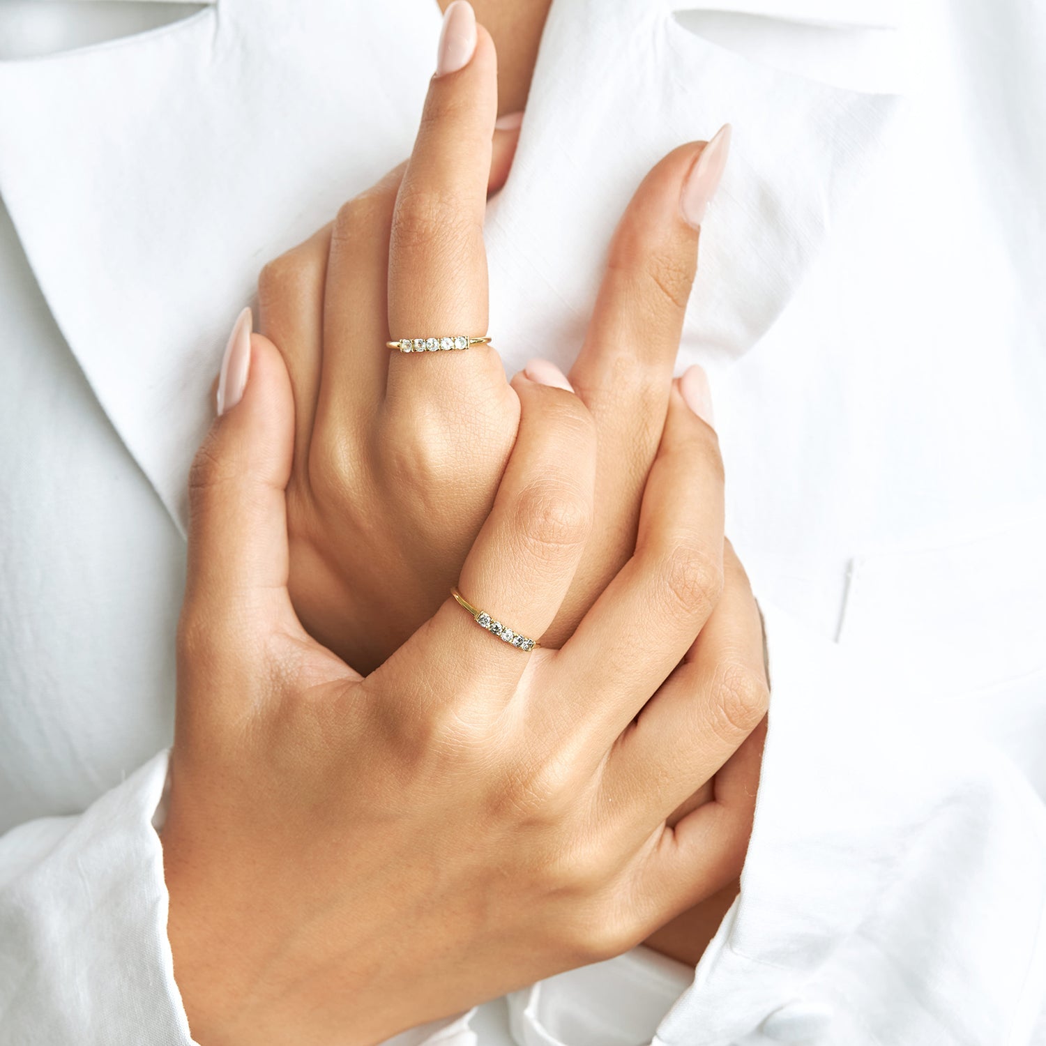 טבעת קנדי אקוומרין