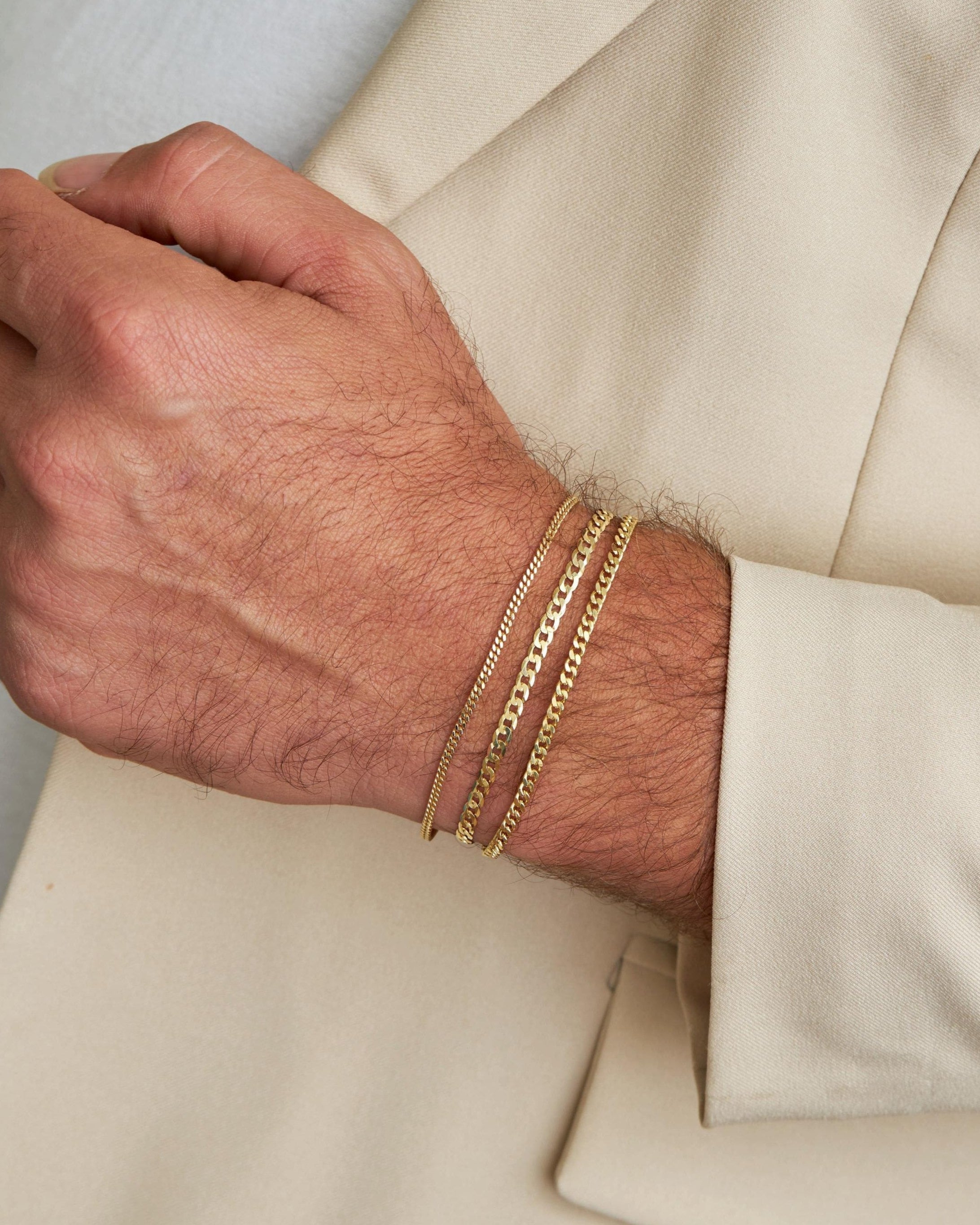 צמיד זהב מלאני